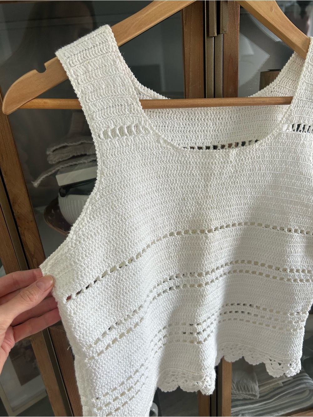 Handmade Crochet Knit Tank Top - Picture 4 of 12